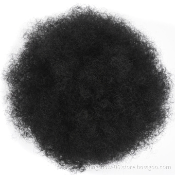 wholesale high puff synthetic afro chignon hair piece hair bun hair wigs